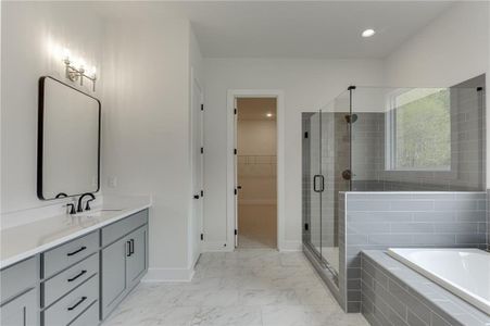 New construction Single-Family house 5430 Settingdown Rd, Cumming, GA 30041 plan Brentwood  - image 18