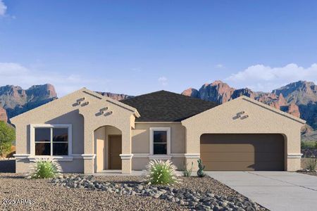 New construction Single-Family house 1561 E Mason Dr, Casa Grande, AZ 85122 Frisco- photo 0