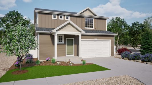 New construction Single-Family house 4690 Hauler Ln, Brighton, CO 80601 plan Esprit - image