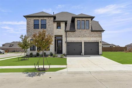 New construction Single-Family house 5301 Millenium Court, Denton, TX 76226 Silverstone- photo 0