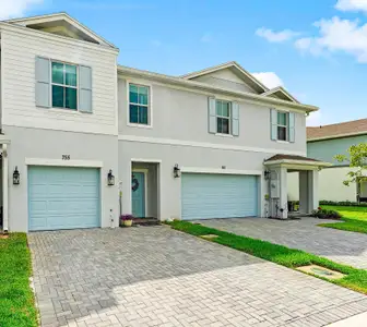New construction Townhouse house 755 Ne Trailside Run, Port St. Lucie, FL 34983 - image