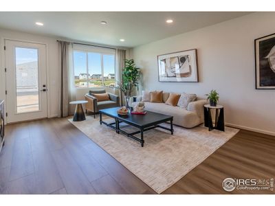 LIVING ROOM OUT TO BACK PATIO