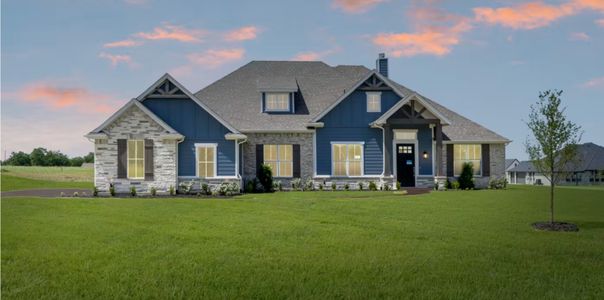 New construction Single-Family house 117 Carly Ln, Van Alstyne, TX 75495 plan Concept 3141 - image
