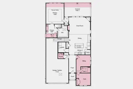 New construction Single-Family house 602 Bull St, Lakewood Village, TX 75068 plan Carmine - image