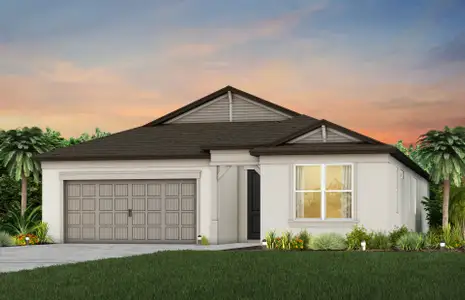 New construction Single-Family house 37821 Clinch Cir, Zephyrhills, FL 33540 plan Concord - image