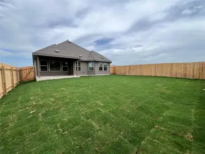 New construction Single-Family house 14220 Grassley Trl, Manor, TX 78653 plan Premier Series - Mahogany - image