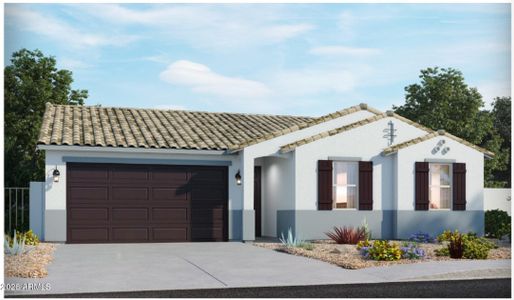 New construction Single-Family house 17854 W Woodlands Ave, Goodyear, AZ 85338 plan Everett - image