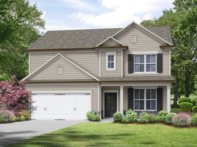New construction Single-Family house Perry, GA 31069 plan The Baxley - image