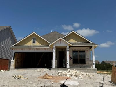 New construction Single-Family house 566 Sage Thrasher Cir, Dripping Springs, TX 78620 Troy- photo 0