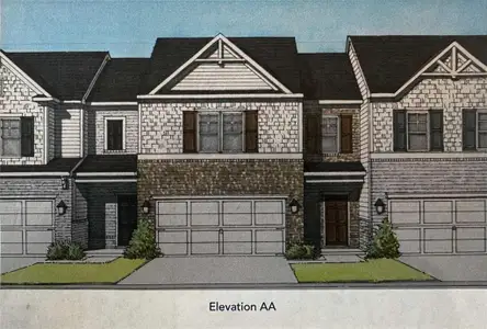 New construction Townhouse house 1195 Park Center Cir, Austell, GA 30168 null- photo 0