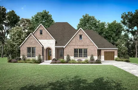 New construction Single-Family house 2311 Meek Woods Ln, Mansfield, TX 76063 plan Lauren II - image