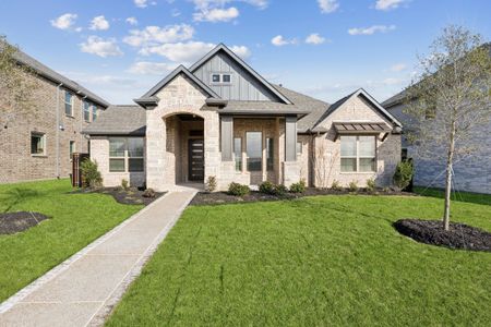 New construction Single-Family house 1020 Desert Rose Ln, Crowley, TX 76036 Carrington- photo 0