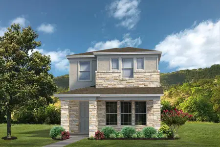 New construction Single-Family house 8111 Springsteen Dr, Austin, TX 78744 plan Temple - image