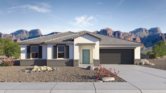 New construction Single-Family house 1167 W. Chimes Tower Drive, Casa Grande, AZ 85122 - photo 0