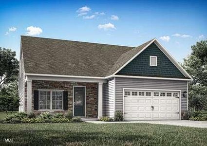 New construction Single-Family house 411 Azalea Gaze Drive, Youngsville, NC 27596 - photo 0