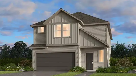 New construction Single-Family house 1615 Iberville Dr, Pflugerville, TX 78660 plan Encore - image