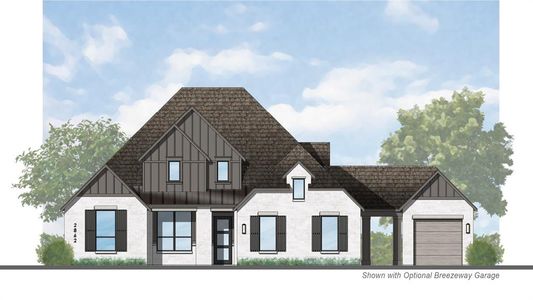 New construction Single-Family house 2810 Cedar Rdg, Sherman, TX 75092 plan Ramsey G - image
