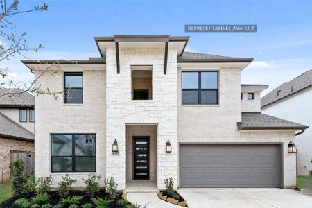 New construction Single-Family house 111 Sierra Stream Ct, Conroe, TX 77304 plan The Alden IX - image