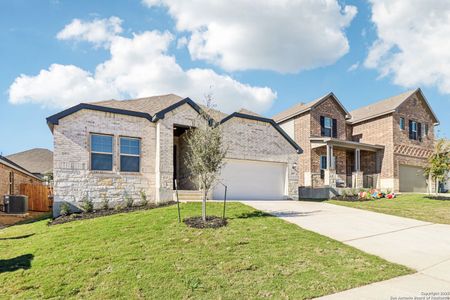 New construction Single-Family house 1415 Arcas Wy, San Antonio, TX 78245 plan The Henderson (C404) - image