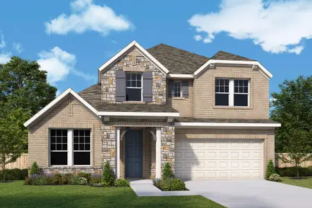 New construction Single-Family house 251 Maddy Wy, Bastrop, TX 78602 plan The Morrison - image