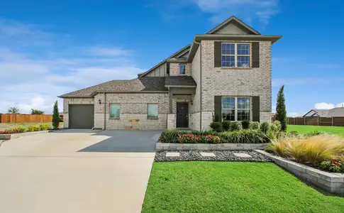 New construction Single-Family house 133 Hudson Ln, Justin, TX 76247 plan Livingston - 40' Smart Series - image