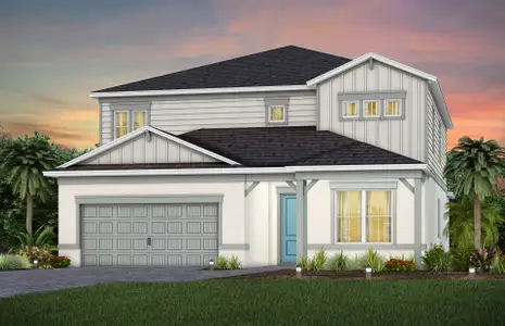 New construction Single-Family house 10293 Park Estates Ave, Orlando, FL 32836 plan Yorkshire - image