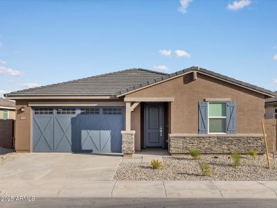 New construction Single-Family house 37358 W San Clemente St, Maricopa, AZ 85138 Arlo- photo 1 1