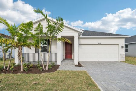 New construction Single-Family house 9032 Dahlia Circle, Port Saint Lucie, FL 34986 Corsica- photo 0