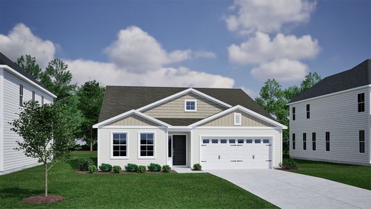 New construction Single-Family house 854 Schoolfield Dr, Sneads Ferry, NC 28460 plan Durham II - image
