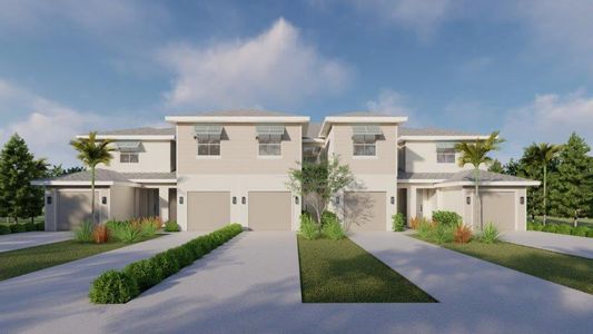 New construction Townhouse house 147 Lakeside Landing Ct, Royal Palm Beach, FL 33411 - image