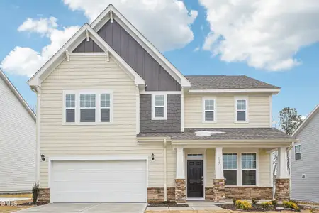 New construction Single-Family house 1028 Bolton Pointe Dr, Zebulon, NC 27597 - image