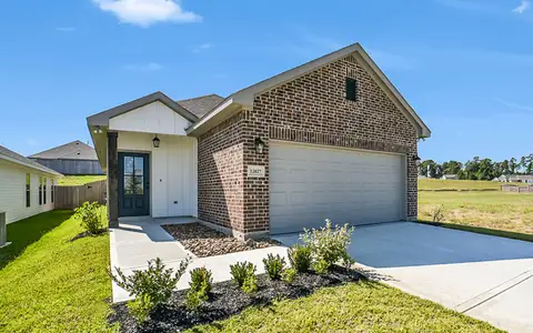 New construction Single-Family house 12827 Hannah Springs Ln, Magnolia, TX 77354 plan Burlington II H - image