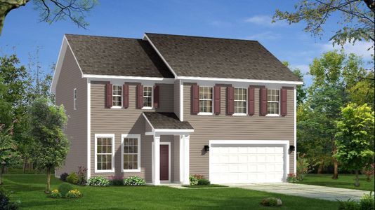 New construction Single-Family house 4117 Weavers Pond Drive, Zebulon, NC 27597 - photo 0