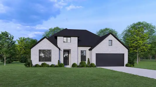 New construction Single-Family house 4804 Cypress Thorn Dr, Arlington, TX 76005 plan Crown - image