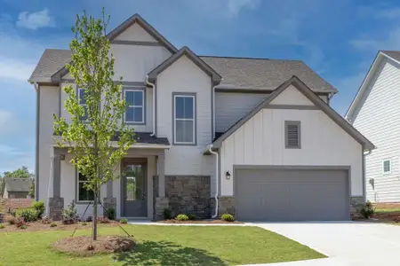 New construction Single-Family house 84 Hickory Grove Ln, Hoschton, GA 30548 - image