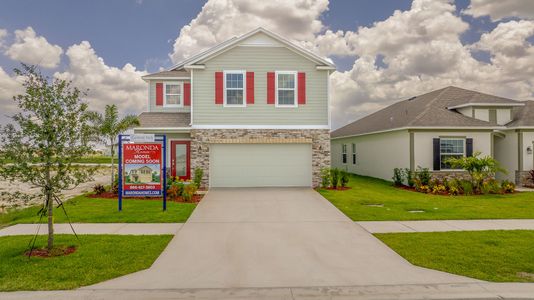 New construction Single-Family house 4245 Sagefield Dr, Saint Cloud, FL 34773 The Carrington- photo 0