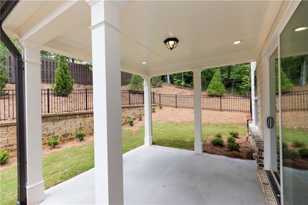 New construction Townhouse house 1453 Casteel Lake Ln, Buford, GA 30518 The Brittany- photo 32 32