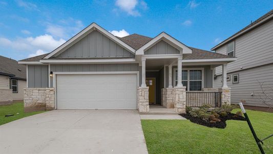 New construction Single-Family house 131 Corral Cv, Kyle, TX 78640 The Dalton II- photo 0