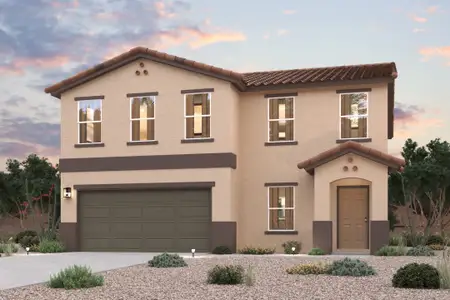 New construction Single-Family house 16962 S Paseo El Dedal, Sahuarita, AZ 85629 plan Troon - image