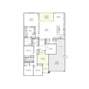 New construction Single-Family house 17638 W Highland Ave, Goodyear, AZ 85395 plan Parker Plan 5031 - image 4