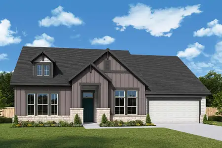 New construction Single-Family house 1008 Texas Sage Lp, Buda, TX 78610 plan The Chicory - image