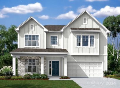 New construction Single-Family house 11109 Lochmere Road, Charlotte, NC 28278 The Fenmore- photo 0