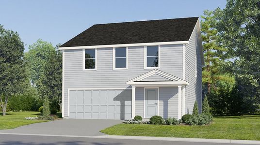 New construction Single-Family house 10231 Hazy Embers Ln, Hudson, FL 34667 plan Whitetail - image