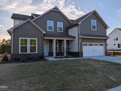 New construction Single-Family house 817 Diana Victoria Ct, Wendell, NC 27591 plan The Crawford C - image