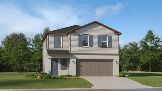 New construction Single-Family house 8754 Dusty Ln, New Port Richey, FL 34655 plan Columbus - image