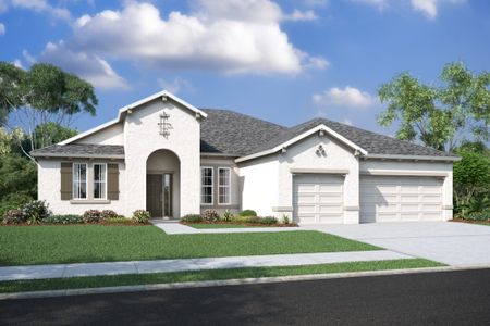 New construction Single-Family house 19758 Fort King Run, Brooksville, FL 34601 plan Seabrook - image