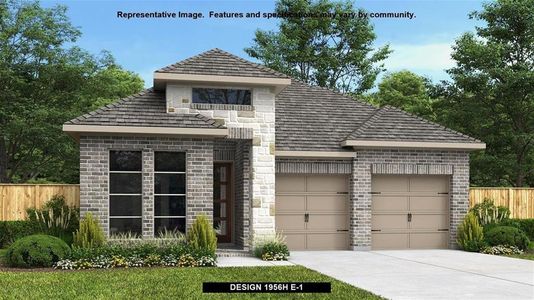 New construction Single-Family house 164 Plumbago Loop, Bastrop, TX 78602 Design 1956H- photo 0