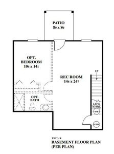 New construction Townhouse house 5303 Cherrie Kate Ct, Stanley, NC 28164 plan Riverbirch - image 6