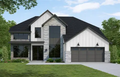 New construction Single-Family house 1903 Keen St, Montgomery, TX 77316 plan The Paso Robles - image
