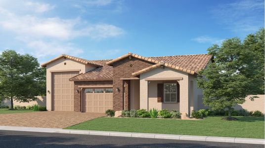 New construction Single-Family house 21847 E Roundup Ct, Queen Creek, AZ 85142 Wayfarer II Plan 5579- photo 0 0